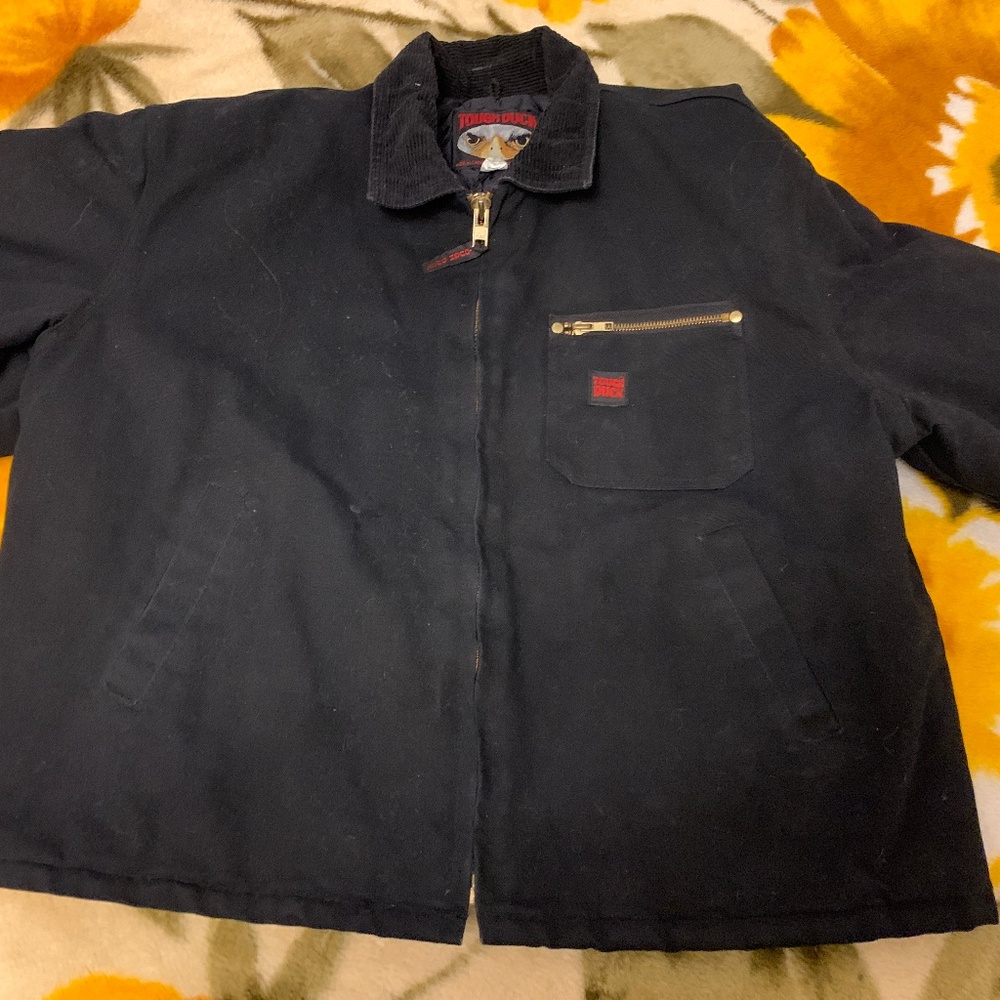 Tough duck bomber jacket